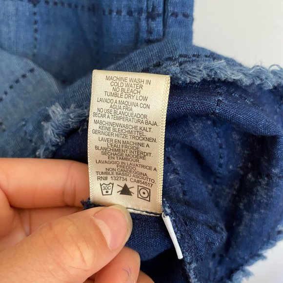 Anthropologie Cloth & Stone Denim Tunic Dress - Picture 6 of 6